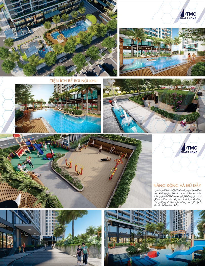 Tiện ích Căn hộ chung cư TMC Smart Home Cổ Nhuế Từ Liêm Hà Nội