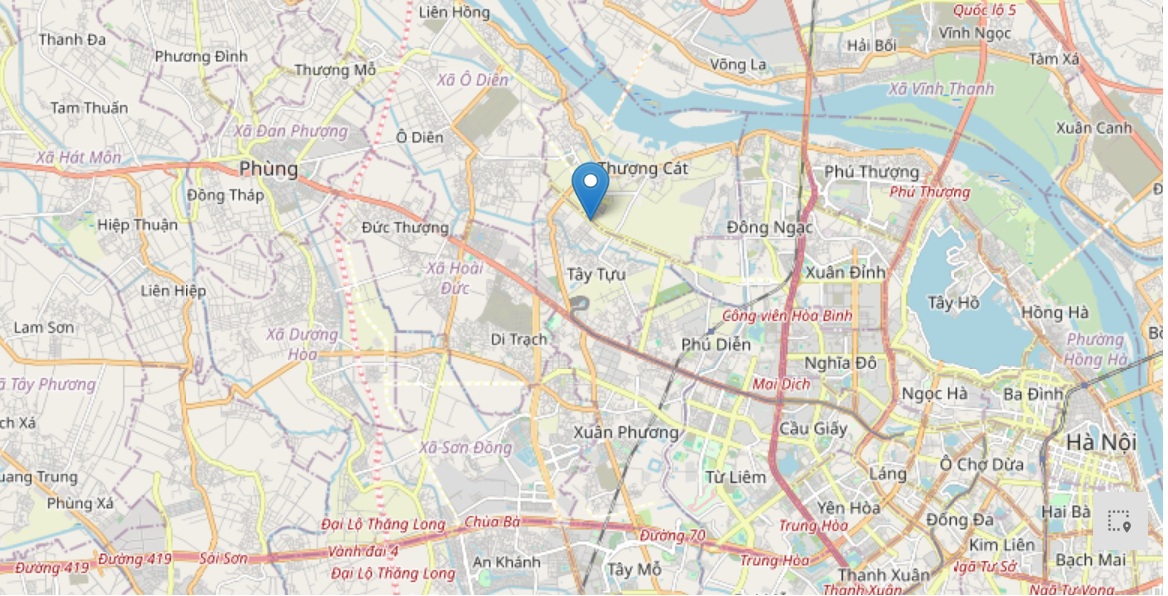 Vị trí Biệt thự liền kề Jade Lake Residence