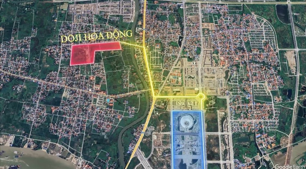 Vị trí Doji Emerald Symphony của Doji Land Thủy Nguyên Hải Phòng