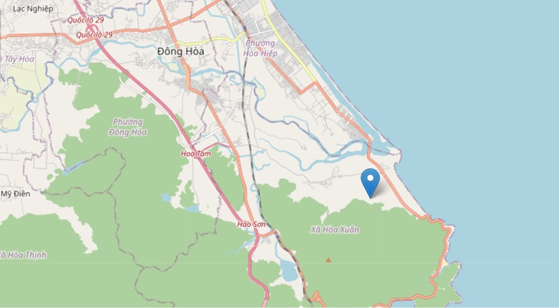 Vị trí Khu công nghiệp Hòa Tâm