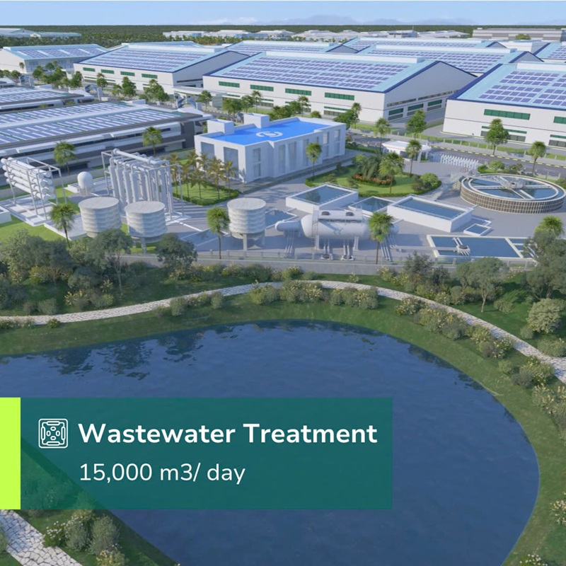 nhà máy nước Nam Bình Xuyên Green Park Khu công nghiệp Xanh & Thông minh nổi bật tại tỉnh Phú Thọ, Việt Nam