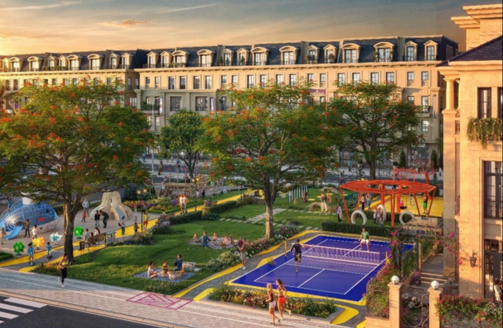 sân chơi dự án LUMIRA VILLE của Hưng Thịnh Land tại Hải Phòng