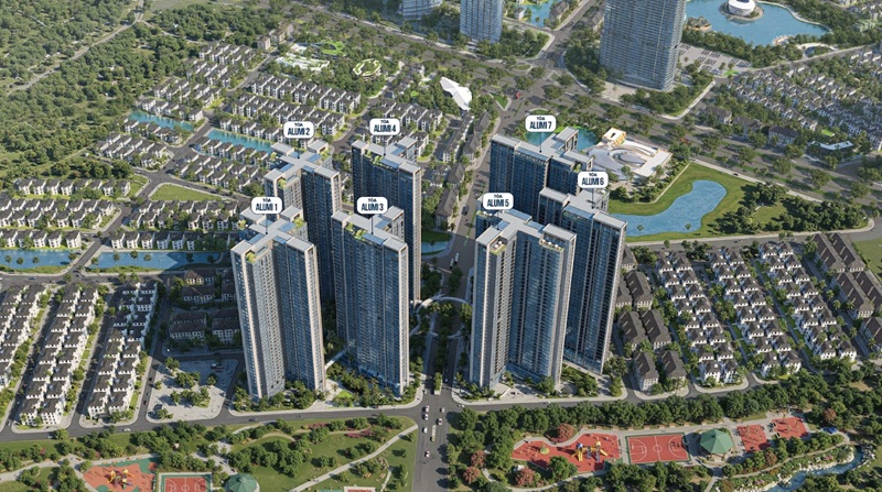 Chung cư Alumi Tổ hợp căn hộ Compound resort khu đô thị Alluvia City của Xuân Cầu Holdings