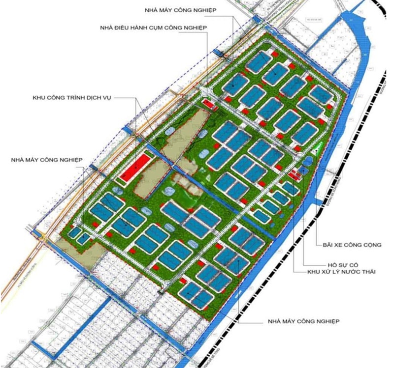 Quy mô Khu công nghiệp Giao Thiện Ninh Bình