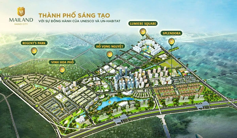 Tiện ích Mailand Hanoi City