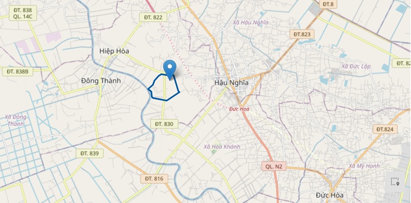 Vị trí Khu công nghiệp Trần Anh Tân Phú tại Tây Ninh