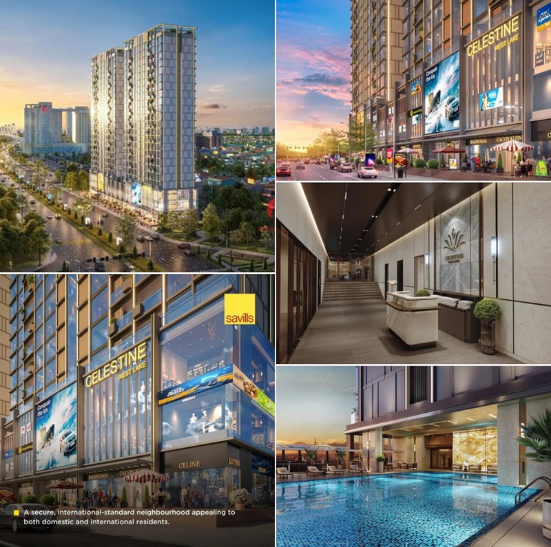 Căn hộ Duplex Celestine Westlake Hồ Tây