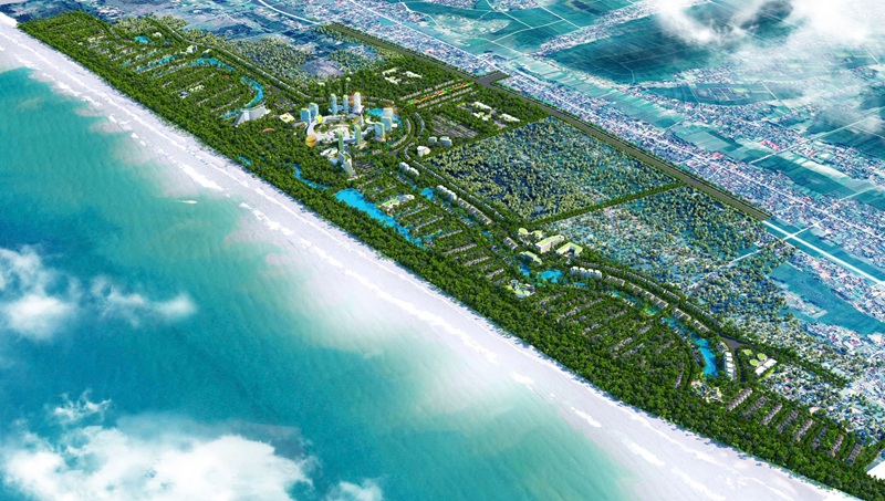 Làng sinh thái ven biển Đan Trường – Xuân Phổ, Ecopark Hà Tĩnh tổng quan