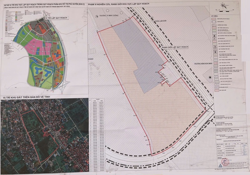 Quy hoạch Khu đô thị mới Lam Cường Xã Phú Xuyên