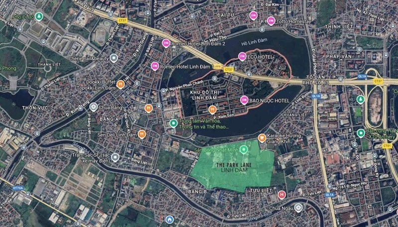 The Park Lane Linh Đàm mở bán liền kề biệt thự, shophouse