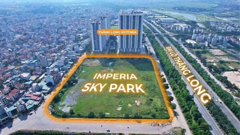 Vị trí Căn hộ chung cư Imperia Sky Park Nam An Khánh