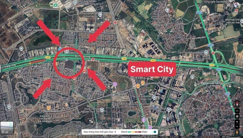 Vị trí Imperia Sky Park Nam An Khánh