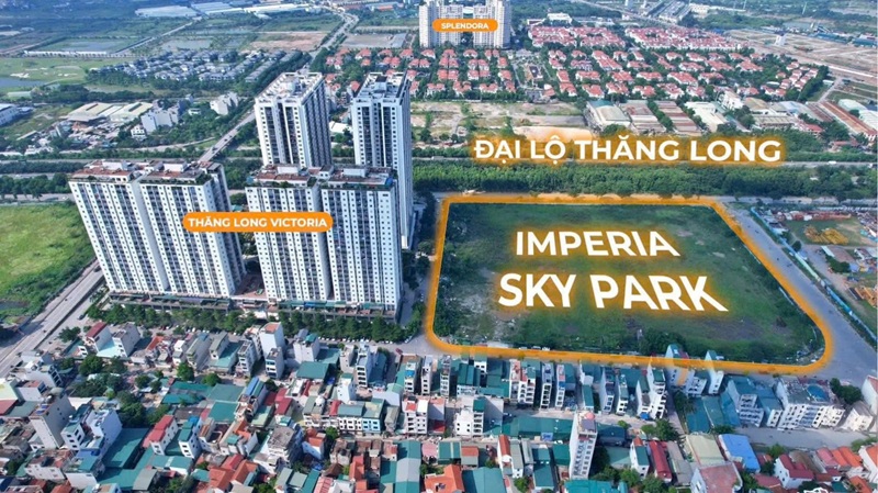 Vị trí chung cư Imperia Sky Park Nam An Khánh