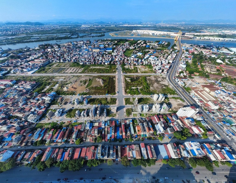 Vị trí dự án An Maison tại 226 Lê Lai Hải Phòng