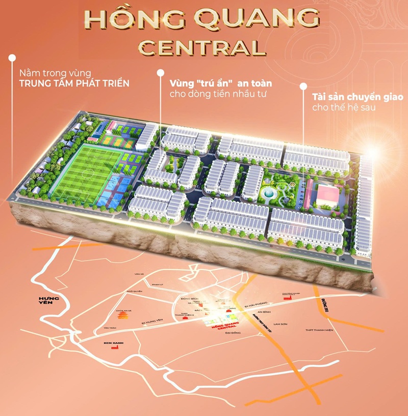 Hồng Quang Central; Hồng Quang, Bắc Thanh Miện – Hải Phòng.