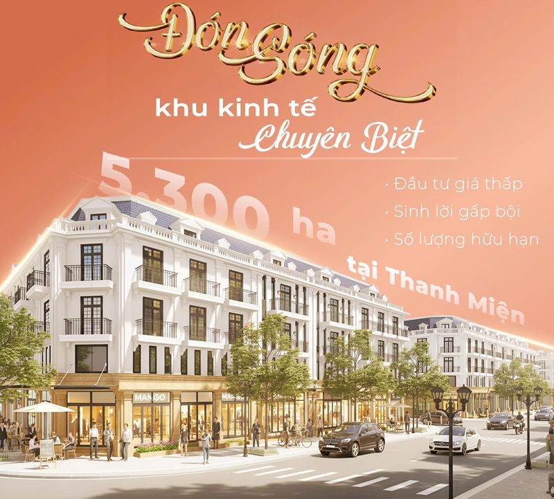 Khu đô thị Hồng Quang Central; Hồng Quang, Bắc Thanh Miện – Hải Phòng.