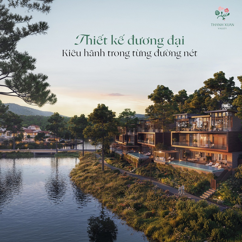 Lakeside Residences; Phân khu biệt thự tại Thanh Xuan Valley Phú Thọ