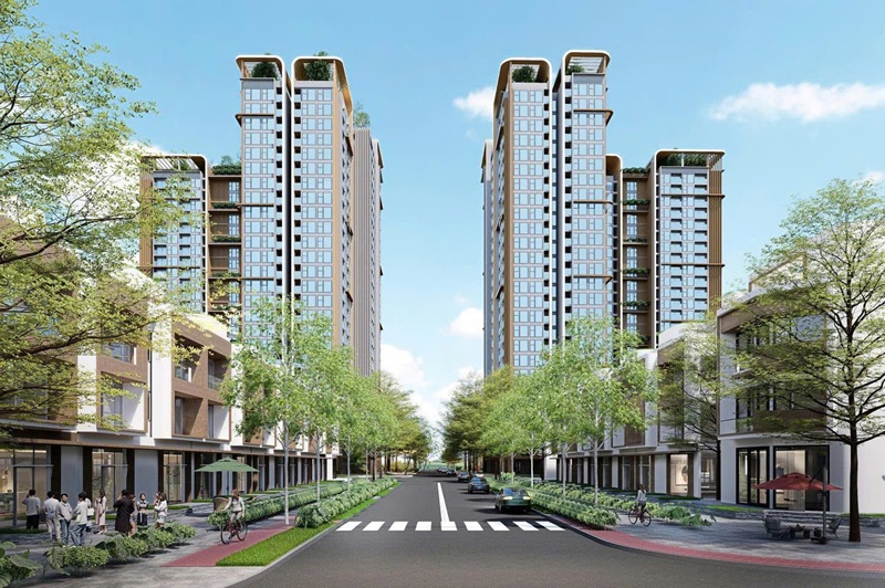 Liền kề Khu đô thị Văn La Hà Đông Hà Nội mở bán