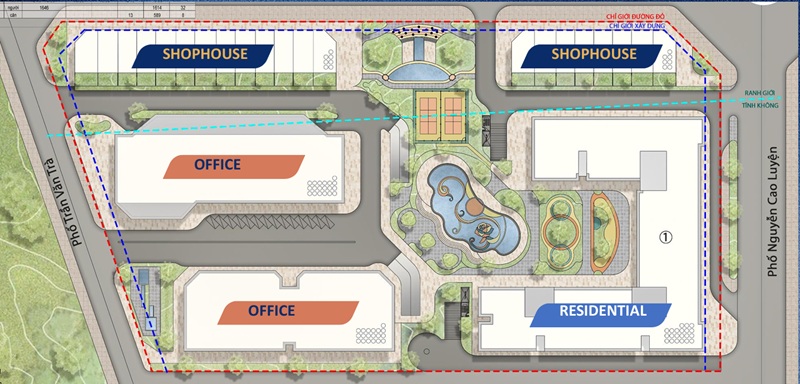 Vị trí Dự án Việt Tiến Long Biên Tân Hoàng Minh