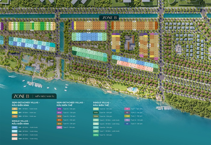 Mặt bằng Elyse Island; Khu đô thị tại Đồng Nai mở bán