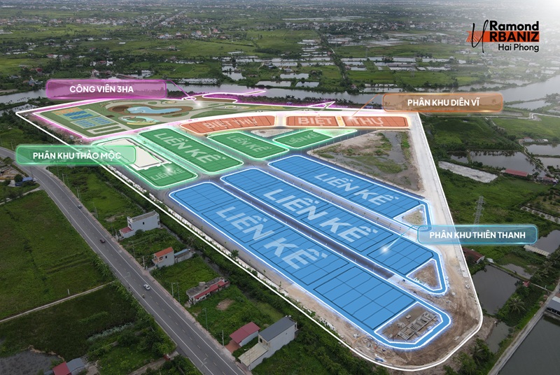 Mặt bằng Ramond Urbaniz Hai Phong