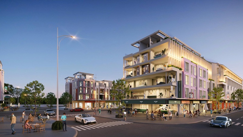 Nhà phố The Infinity Meyhomes Capital Phú Quốc