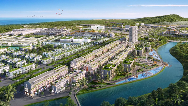 Phối cảnh The Infinity Meyhomes Capital Phú Quốc