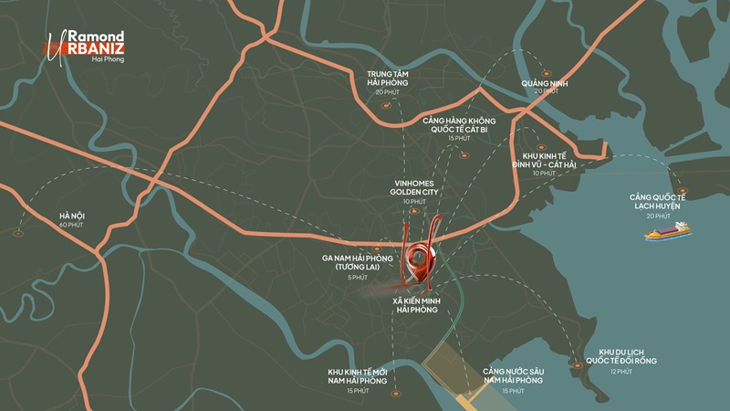 Vị trí Ramond Urbaniz Hai Phong