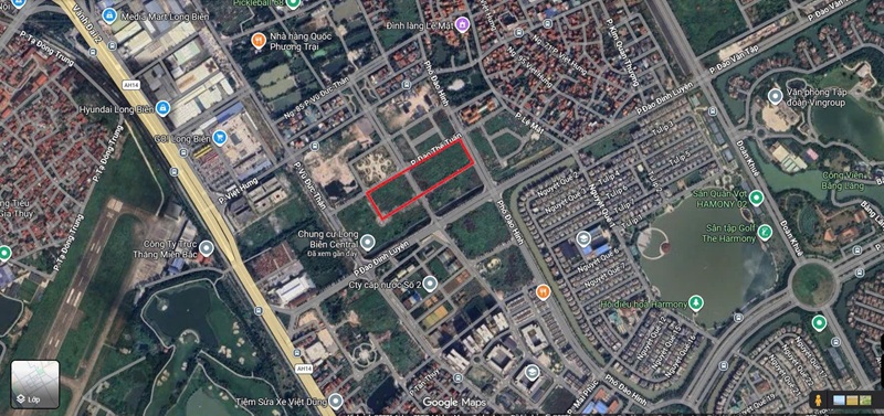 Vị trí dự án Căn hộ chung cư legacy collections Long Biên CĐT Song Lộc