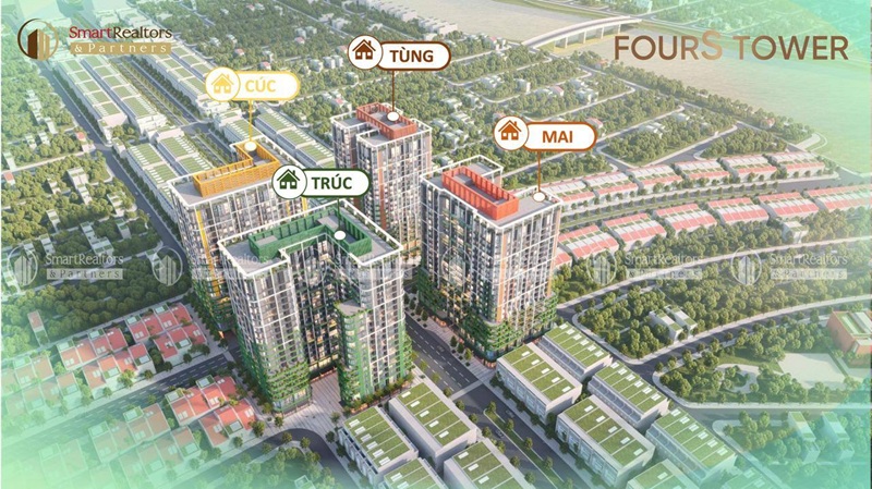 căn hộ FourS Tower Tháp 4 mùa Sun Đà Nẵng mở bán chủ đầu tư
