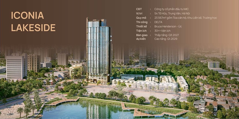 Iconia Lakeside MIC 54 Tố Hữu Trung Văn Hà Nội
