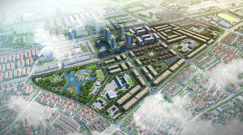 Khu đô thị mới Nam đường 32 Hoài Đức mở bán biệt thự liền kề căn hộ chung cư