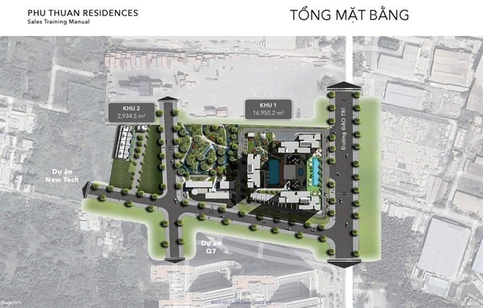 Mặt bằng Chuyển nhượng dự án Phú Nhuận Residence