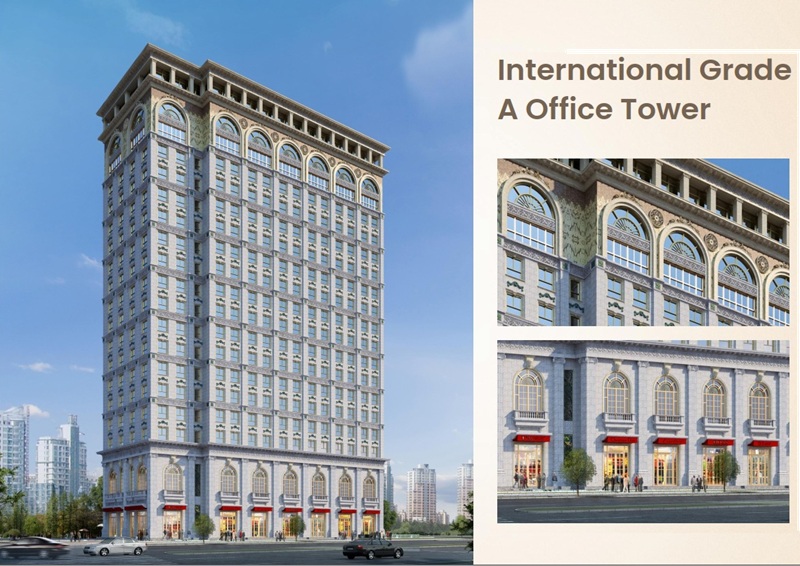 Tòa văn phòng cho thuê International Grade A Office Tower D’.Patrimony 94 Lò Đúc