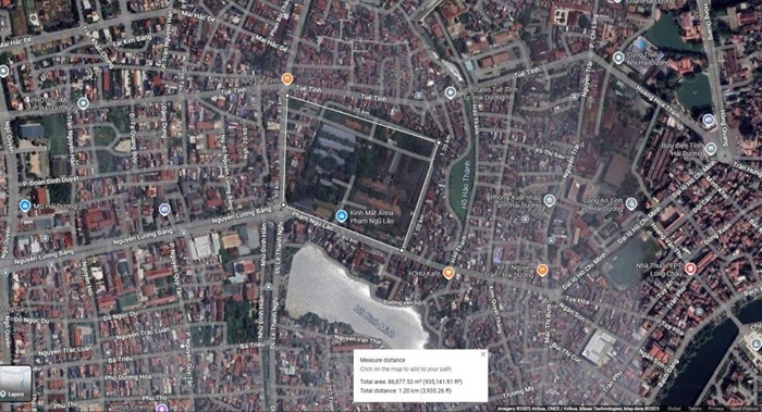 Vị trí Chuyển nhượng dự án 81,1ha Phạm Ngũ Lão, Hải Dương - Hải Phòng