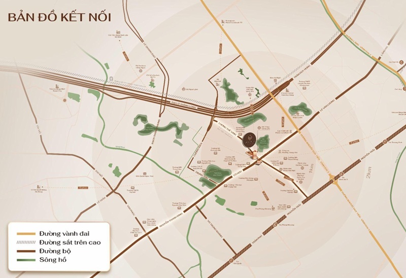 Vị trí Iconia Lakeside