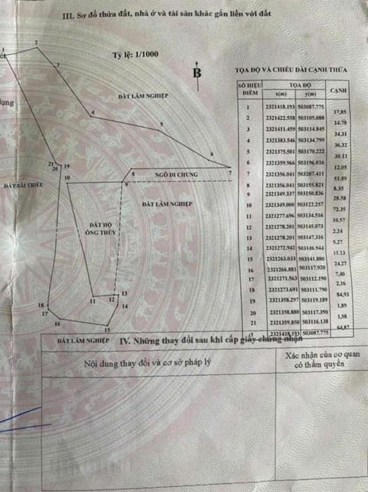 sổ Chuyển nhượng khu nghỉ dưỡng Vụng Tiên, Cô Tô, Quảng Ninh