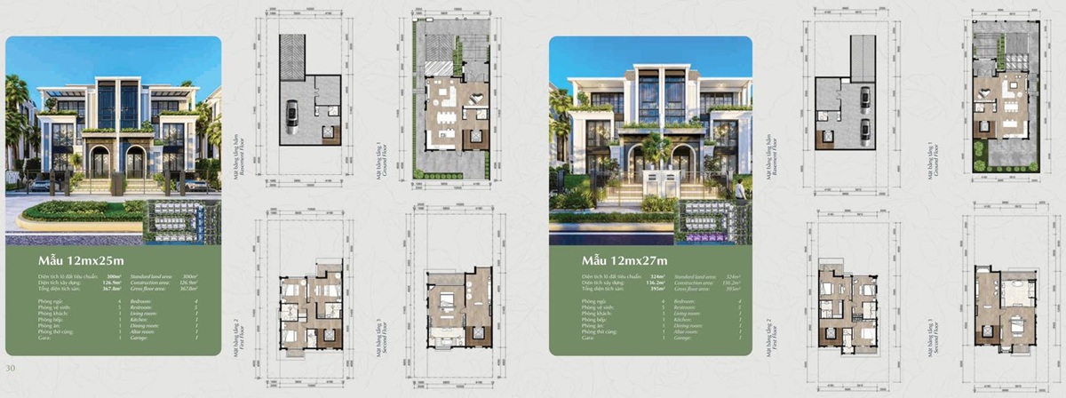 Biệt thự vườn Eden Residence Khu P Ciputra Hà Nội