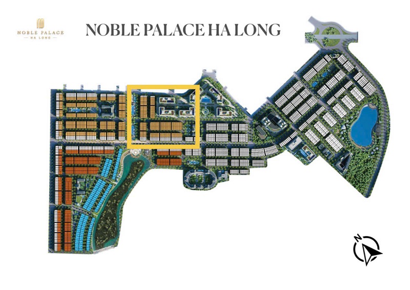 Phối cảnh Noble Palace Hạ Long Ngành Than Quảng NInh
