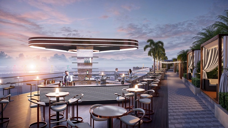 Sky bar Noble Crystal Tay Ho