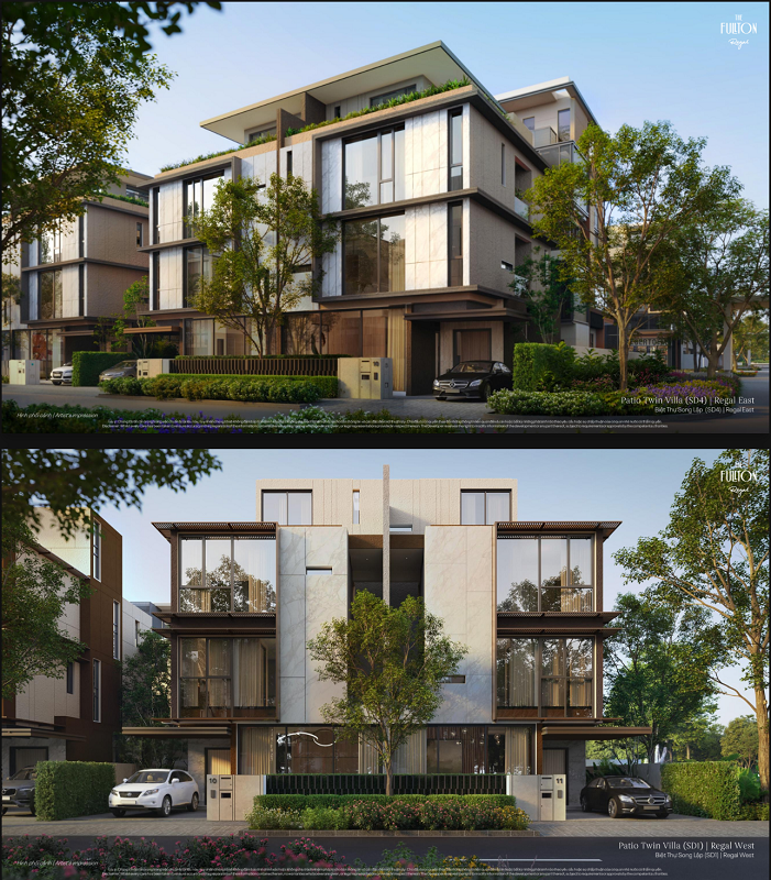 Biệt thự song lập Fullton CapitaLand Development Vinhomes Ocean Park 3 The Crown Hưng Yên