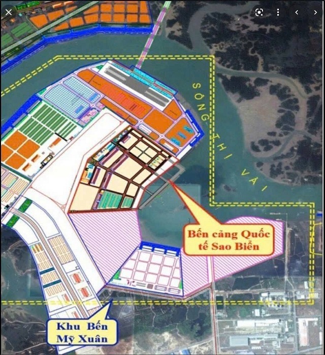Chuyển nhượng dự án Cảng Quốc Tế 68 hecta Mỹ Xuân, Phú Mỹ, Bà Rịa - Vũng Tàu