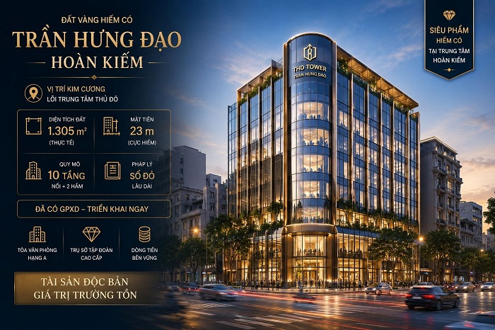 Chuyển nhượng quỹ đất Trần Hưng Đạo – Hoàn Kiếm