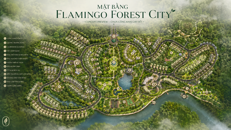 Flamingo Forest City Đông Anh, TP.Hà Nội mở bán