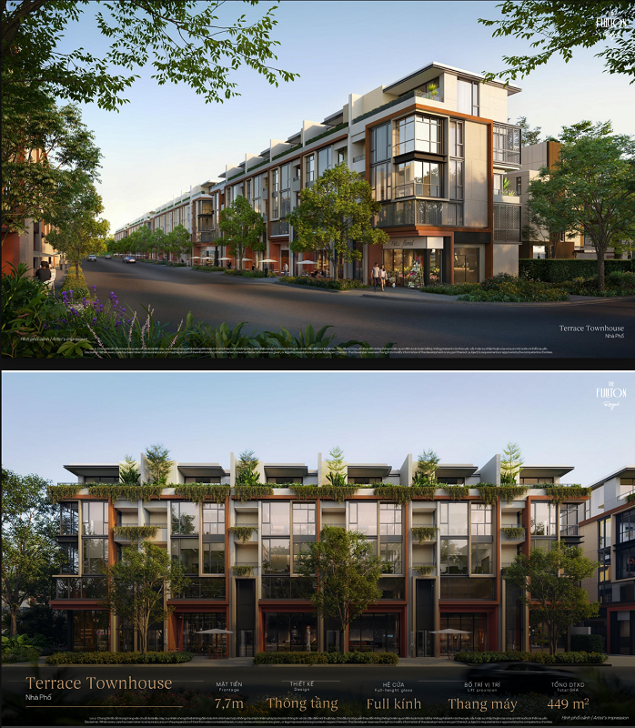 Liền kề Shophouse Fullton CapitaLand Development Vinhomes Ocean Park 3 The Crown Hưng Yên
