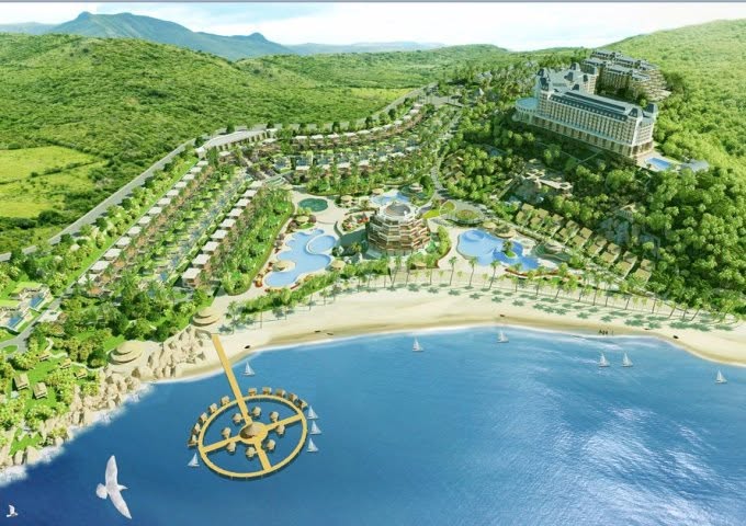 Phối cảnh Dự án Khu du lịch biển Nha Trang Diamond Resort