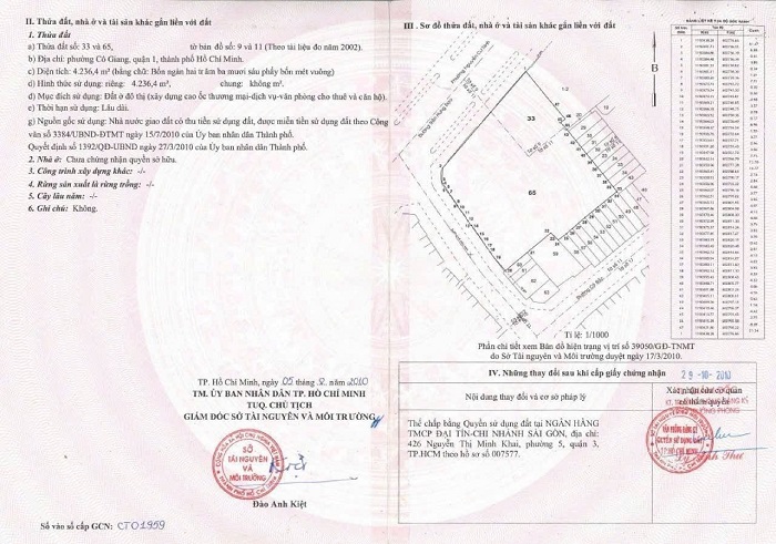 Sổ Chuyển nhượng Tòa nhà Văn phòng – Thương mại Dịch vụ 74 Hảo Hớn