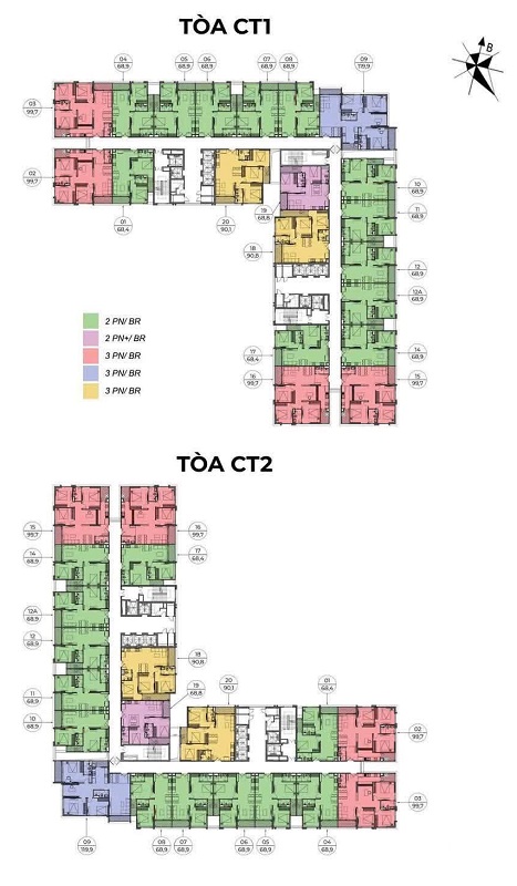 Thiết kế Mandarin Garden 3 Chủ đầu tư Tập đoàn Hòa Phát