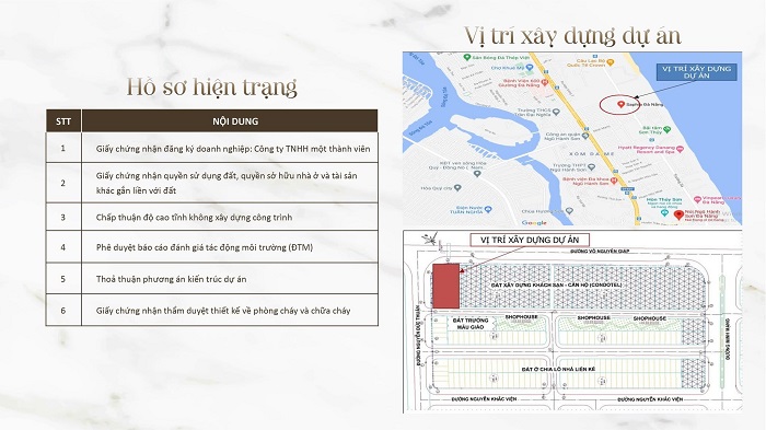 Chuyển nhượng toàn bộ dự án Căn hộ du lịch Hải Hiếu Yến tại Khuê Mỹ, Đà Nẵng. Diện tích 1.320m², tổng sàn 21.281m², quy mô 21 tầng nổi, 2 tầng hầm, pháp lý đầy đủ.