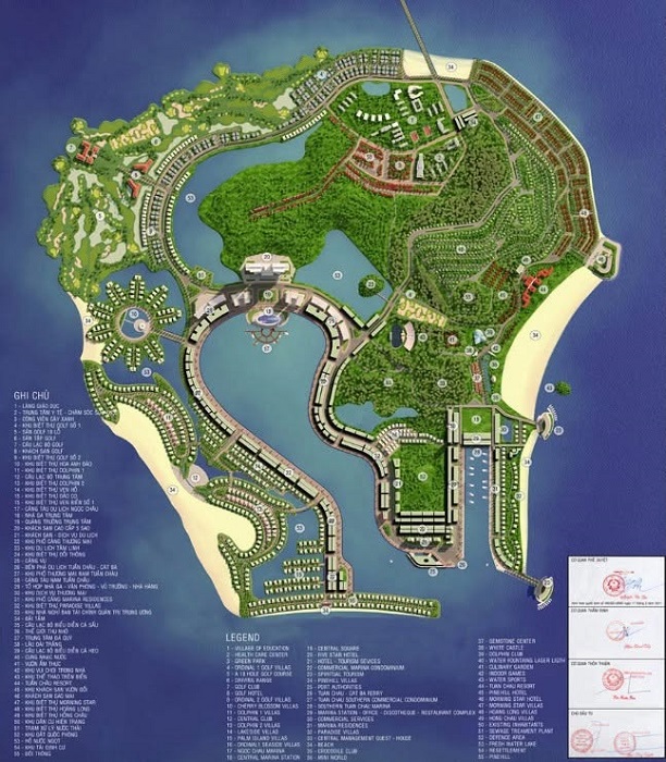 Mua bán Chuyển nhượng dự án Đảo Tuần Châu Marina